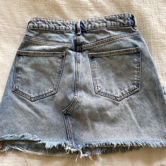 ZARA DENIM SKIRT - Picture 2 of 3